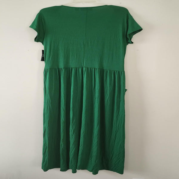 Kelly green maxi dress sz 16